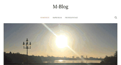 Desktop Screenshot of m-blog.info